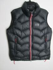 Millet Women's US10 or M Black Goose Down Puffer Vest baffled Pertex Microlight
