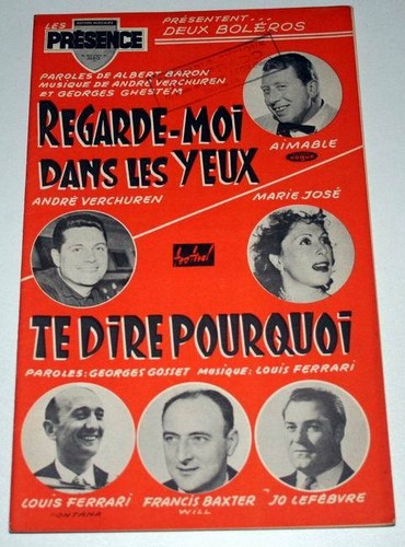Partition double sheet music - partition,