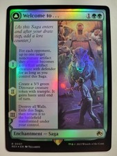 Welcome To... Jurassic Park Foil Jurassic World NM ENG MTG