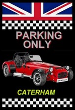 plaque " PARKING ONLY CATERHAM