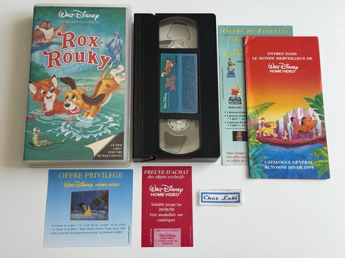 Rox rouky cassette vhs - et,
