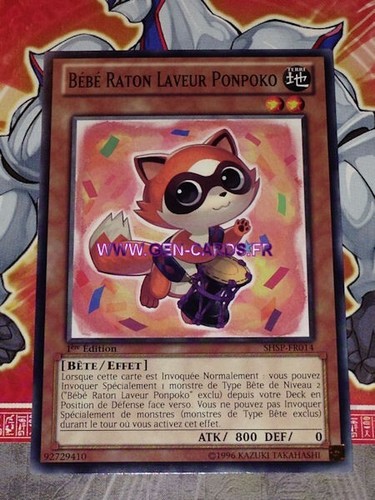 Carte bebe raton - yu,