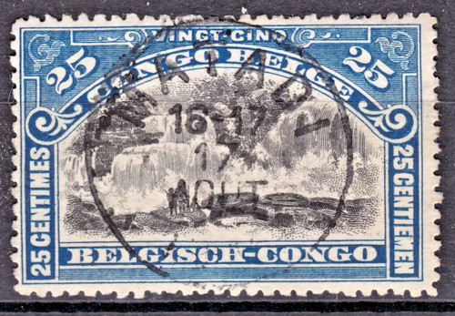 Timbre 1910 congo belge - timbre,