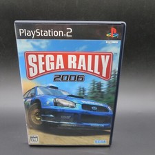 Sega Rally 2006 PS2 with Manual PlayStation 2 Japan NTSC-J