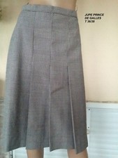 JUPE PRINCE DE GALLE ECOSSAISE