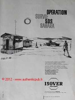 Publicite 1960 saint gobain - publicite,