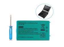 Batterie Gameboy Advance GBA SP 850mAh Rechargeable Lithium ion Batterie + Outil