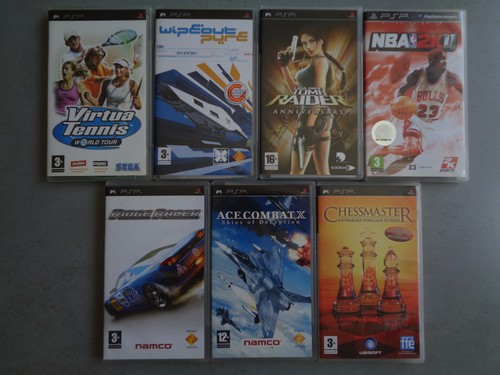Lot jeux complets sony - 7,
