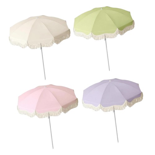 Parasol terrasse franges - parasol,