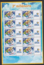 (USA) Lot de 3 Feuillets timbres personnalisés - 2000 - F3365 - Neuf**  - lartde