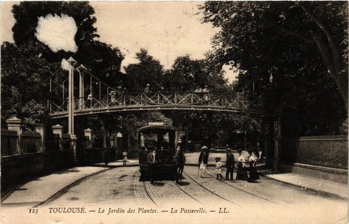 Cpa toulouse jardin des - toulouse, le