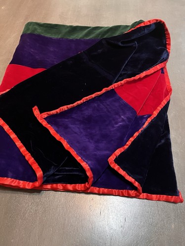 Handmade velvet blanket - handmade,