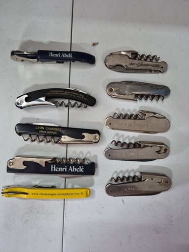 Couteau champagne lot n 3 - couteau,