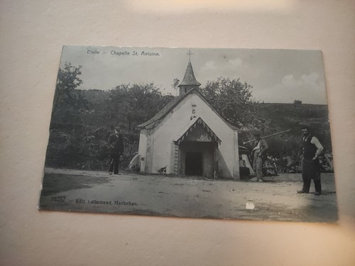 Cpa belgique etalle - etalle, chapelle