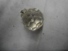 ANTIQUE CHANDELIER TASSEL FACETED BALL 