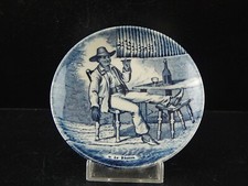 Assiette Delfts Céramique For Royal Sphynx Holland Boch Freres Le Louviere Rhum