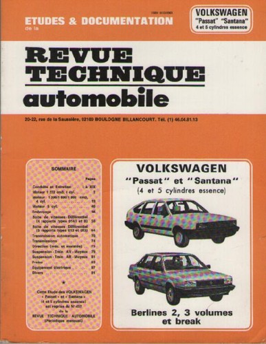 Rta revue technique automobile - technique,