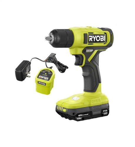 Ryobi one 18v - cordless, 3/8