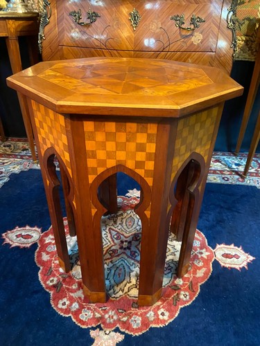 Guéridon table thé - thé, en