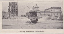 1905 -- ITALY TRAM SPRINKLER OF THE CITY OF MILAN 3H785