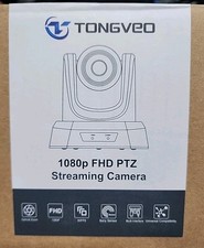 TONGVEO 5.8GHz Wireless Conference Room Webcam, 3X USB 1080P 60fp PTZ Camera