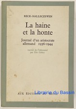 La Haine et la Honte Journal