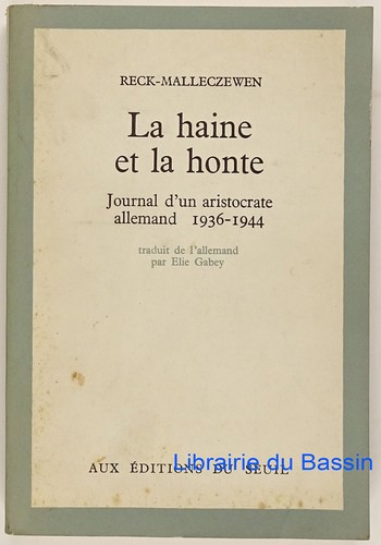 Haine honte journal - la, la