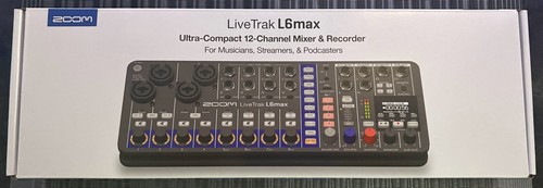 Stock zoom livetrak l6max - livetrak,