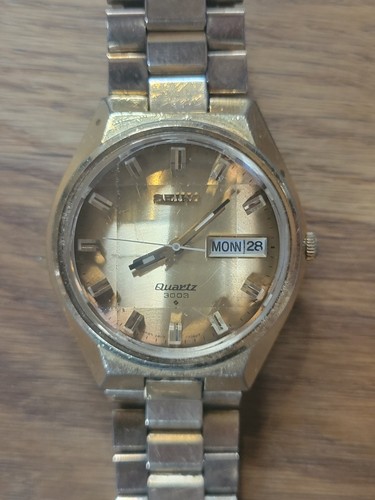 Seiko 3003 quartz jour date - 3003,