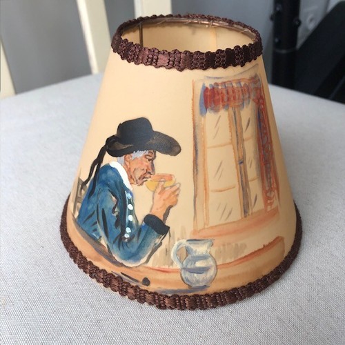 Rare abat jour vintage