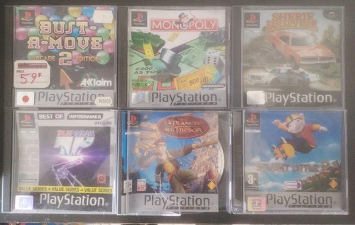 Lot jeux playstation 1 - lot,