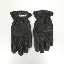 Paire Gant moto cuir noir