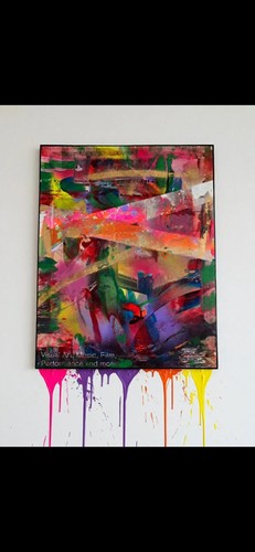 Tableau peinture abstraite - tableau,