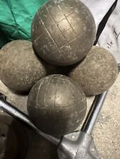 ? Antique Petanque Ball Game Lyonnaise Game Old Vintage