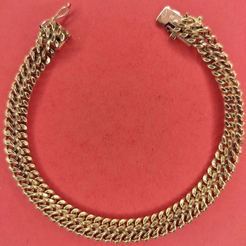 Bracelet maille gourmette - bracelet,