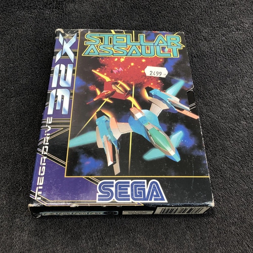 Sega 32x stellar assault - sega,