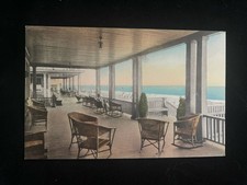 Front Veranda View, Atlantic Hotel Ocean City Maryland Postcard