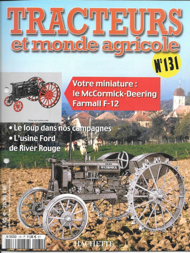 Fascicule tracteurs monde - tracteurs, et