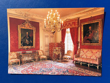 CPM LE CHATEAU DE PARENTIGNAT LE SALON ROUGE