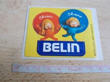 Autocollant vintage BELIN - CHAPI CHAPO