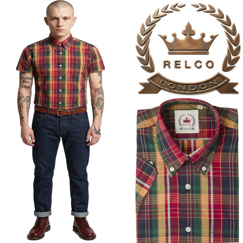 Relco hommes vert rouge - vert,