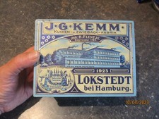 Ancienne Boîte Tôle Biscuit