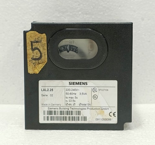Siemens lal2 serie oil - serie,