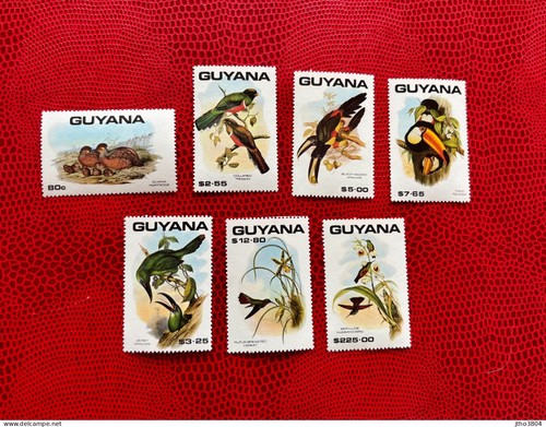 Guyana 1990 oiseaux birds - birds, &