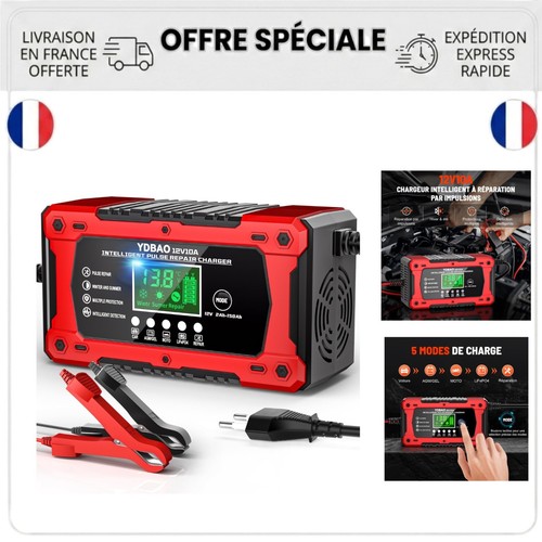 Chargeur batterie 12v - chargeur, 10a