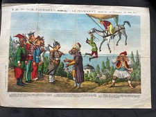 1914 CONFLIT ALBANAIS - TURC - BALLON - IL PAPAGALLO - Augusto GROSSI