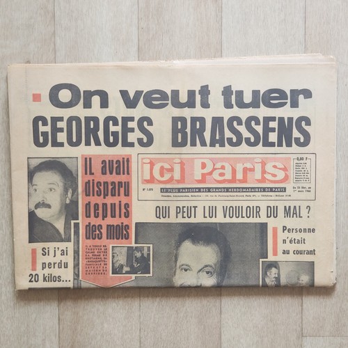 Ici paris 1078 1966 georges - paris,