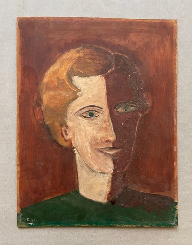 Portrait huile sur - huile, de