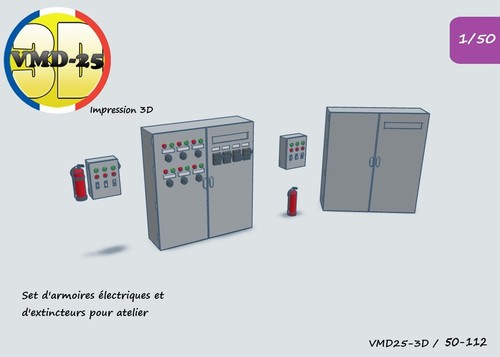 Set armoires électriques
