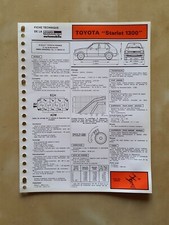 FICHE TECHNIQUE AUTOMOBILE
